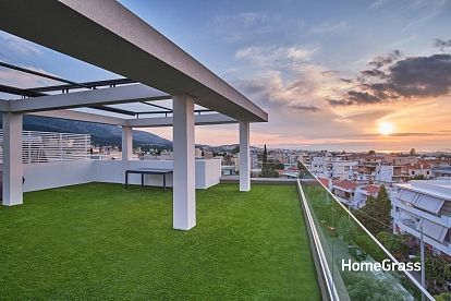 Roof terrace in Papagou